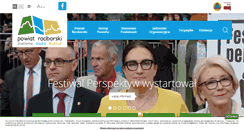 Desktop Screenshot of powiatraciborski.pl